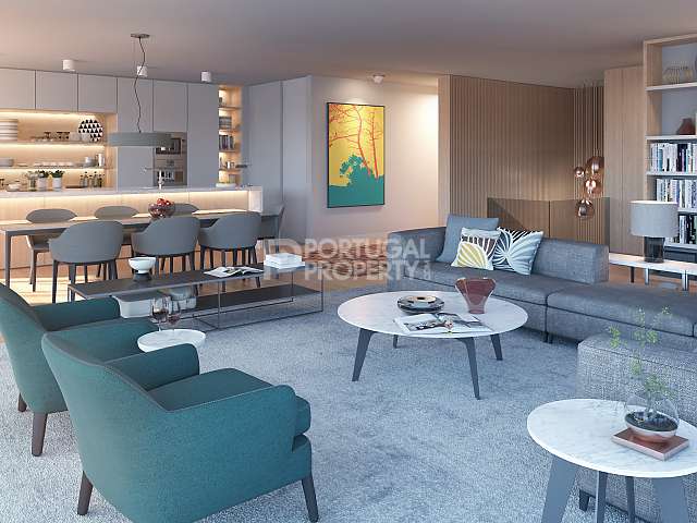 3-Zimmer-Apartment mit Flussblick in Martinhal Residences