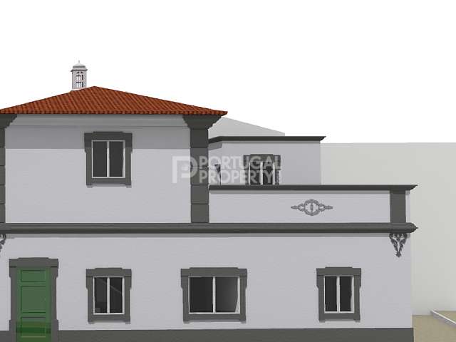 Bela casa fora de plano bem no centro de São Bras, com vista para o mar