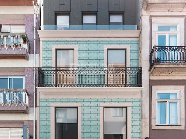 Schöne Zwei-Zimmer-Wohnung in Portos Kunstviertel