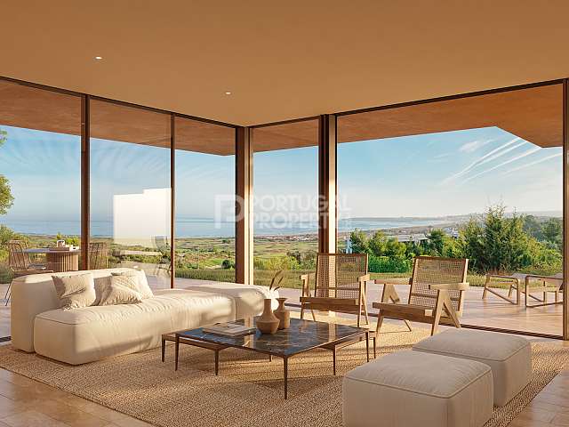 Brandneue luxuriöse 3-Bett-Maisonette-Wohnung, Resort in erster Meereslinie, Panoramablick auf das Meer
