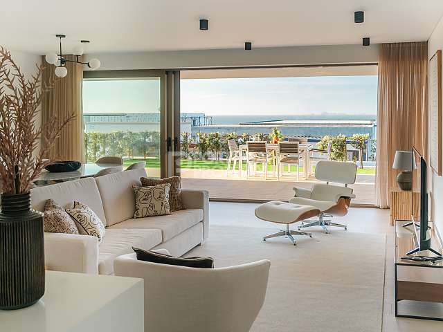 ПОСЛЕДНЯЯ ЕДИНИЦА #H!!! Квартира с современным дизайном и величественным видом на океан недалеко от Лиссабона