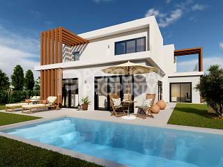 Front-Line Building Plots With Project For 3-Bed Villas On Popular Golf Resort