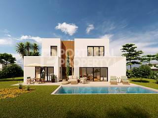 Front-Line Building Plots With Project For 3-Bed Villas On Popular Golf Resort