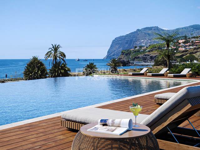 Appartamento con 3 camere da letto con piscina privata e vista mare, a Funchal