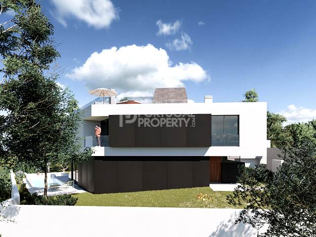 Plot With Approved Project - 5 Bedroomed Villa, 6 Bathrooms Pool, Sea Views & Roof Terrace