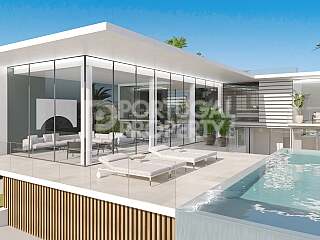 The Golden Retreat: A Contemporary Luxury Haven