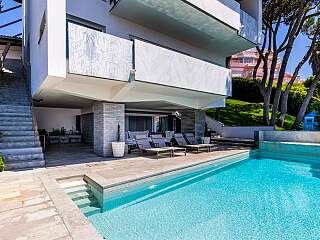 Villa Familiale Tranquille avec Vue sur l'Océan & Piscine Privée