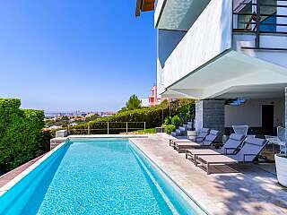 Villa Familiale Tranquille avec Vue sur l'Océan & Piscine Privée