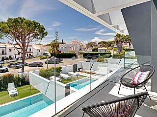 阿尔加维城市联排别墅,毗邻维拉莫拉的泳池