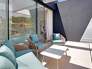 阿尔加维城市联排别墅,毗邻维拉莫拉的泳池