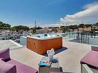 阿尔加维城市联排别墅,毗邻维拉莫拉的泳池