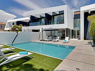 阿尔加维城市联排别墅,毗邻维拉莫拉的泳池