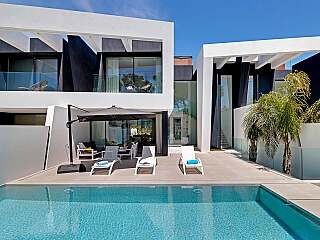 阿尔加维城市联排别墅,毗邻维拉莫拉的泳池