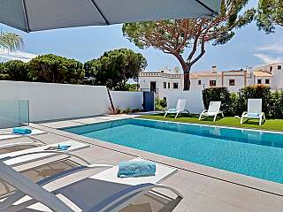 阿尔加维城市联排别墅,毗邻维拉莫拉的泳池