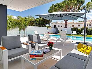 阿尔加维城市联排别墅,毗邻维拉莫拉的泳池