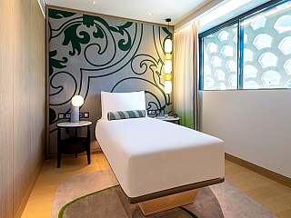 带有酒店的精致1、2、3卧室住宅