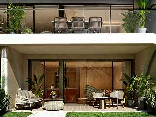 带有酒店的精致1、2、3卧室住宅