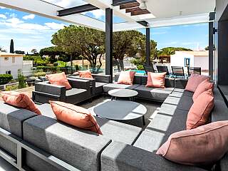 Villa de luxe contemporaine à Vale do Lobo avec piscine